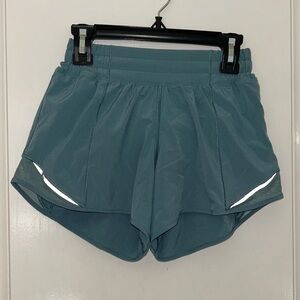 Lululemon Athletica Blue Athletic Shorts Lightweight Elastic Waist